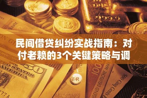 济南民间借贷纠纷实战指南：对付老赖的3个关键策略与调解盲区解析