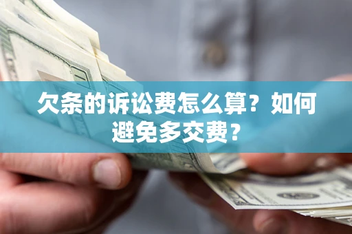 济南欠条的诉讼费怎么算？如何避免多交费？