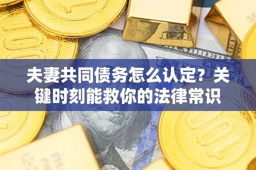 济南夫妻共同债务怎么认定？关键时刻能救你的法律常识