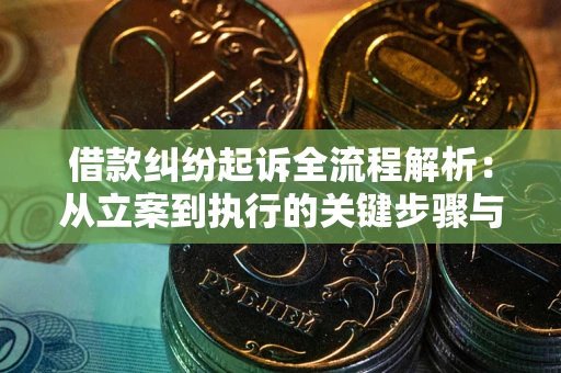 济南借款纠纷起诉全流程解析：从立案到执行的关键步骤与防败诉指南